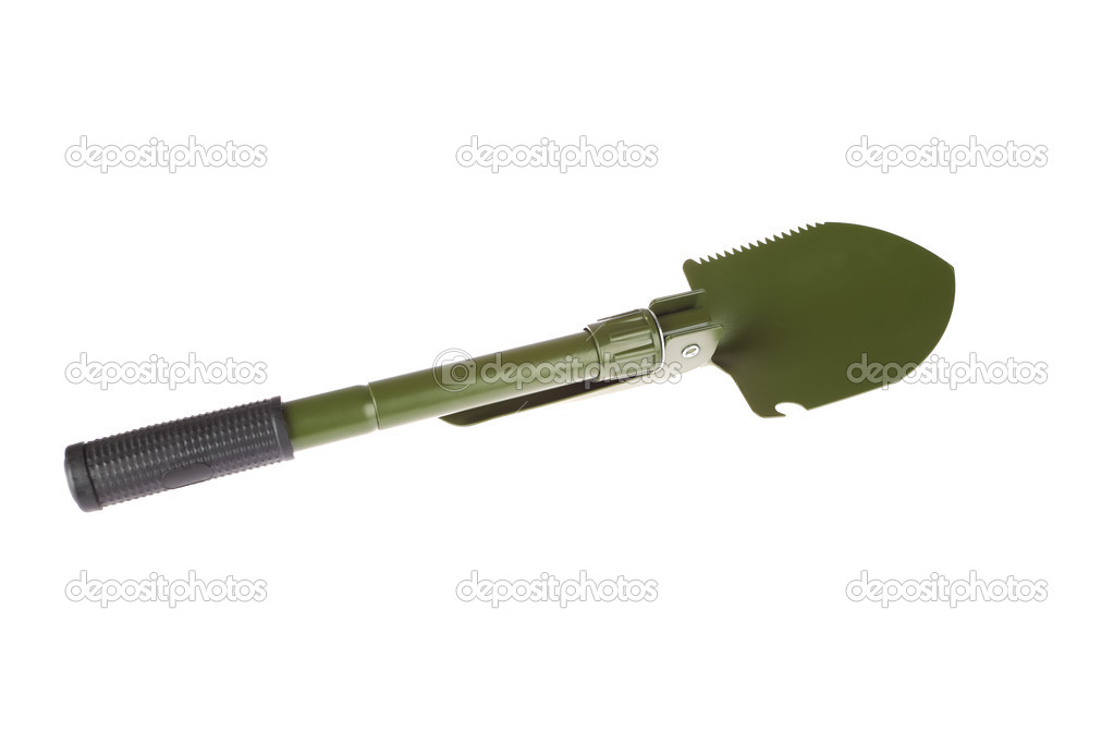 sapper spade isolated