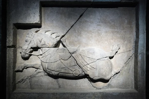 De sex hästar av zhao mausoleum — Stockfoto