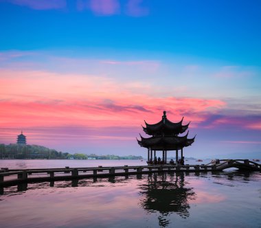 günbatımı güzel hangzhou