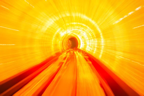 トンネル モーション高速背景 — ストック写真