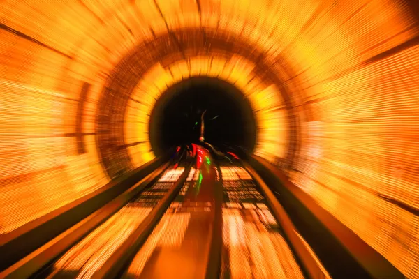 Fondo del túnel — Foto de Stock