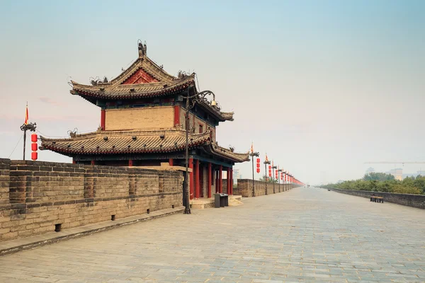 Xi 'an antigua muralla de la ciudad —  Fotos de Stock