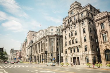 eski binalarda shanghai bund