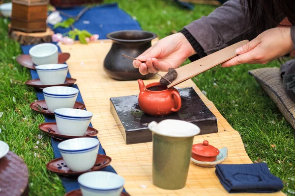 Cerimónia do chá — Fotografia de Stock