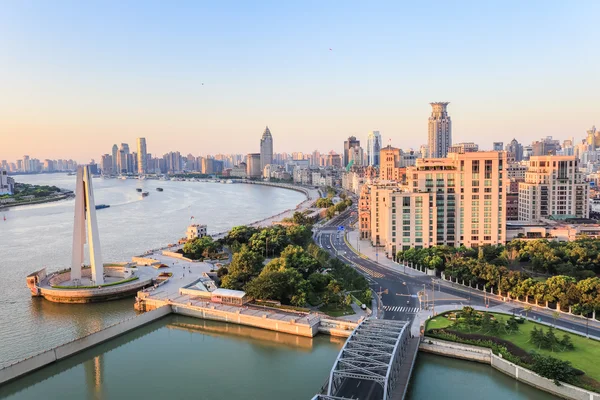 Bellissimo il bund al mattino — Foto Stock