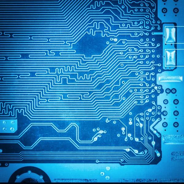 Closeup of circuit board — Stock Photo, Image