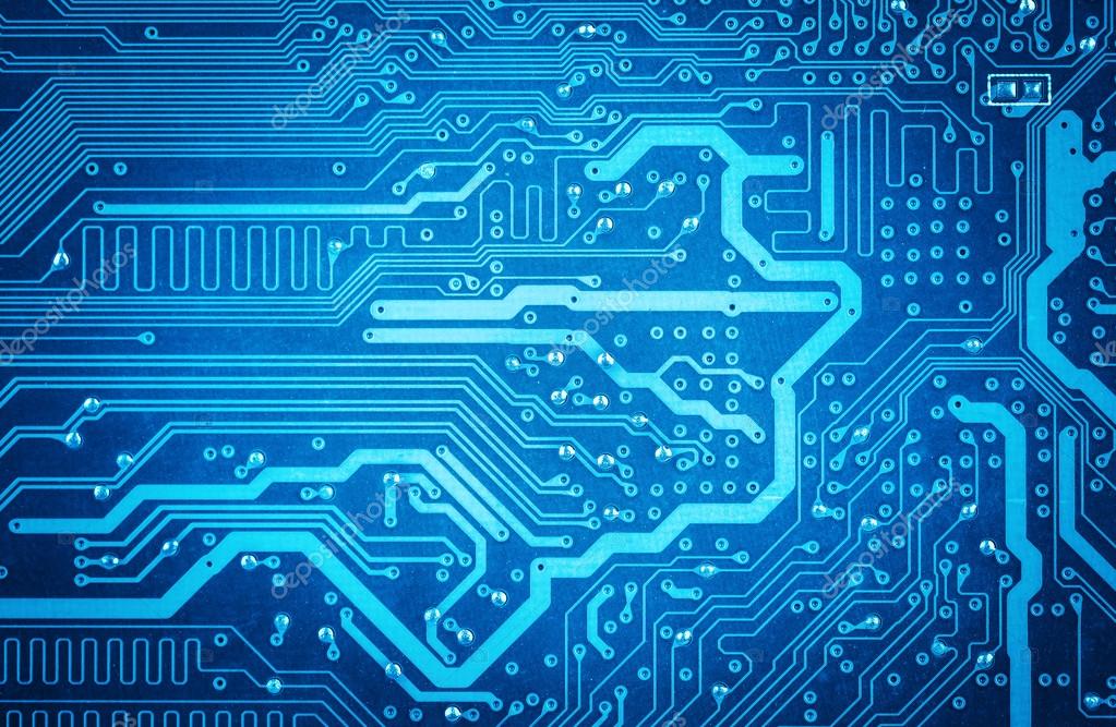 fond de carte de circuit imprimé — graphie chungking stock photo circuit board background