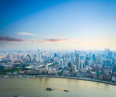 güzel gün batımı shanghai