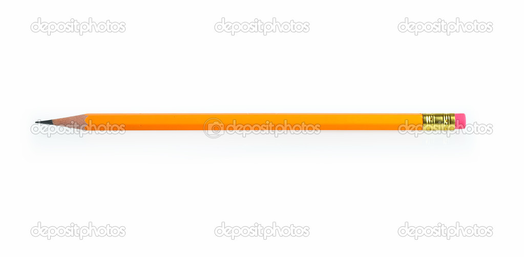 pencil isolated on white