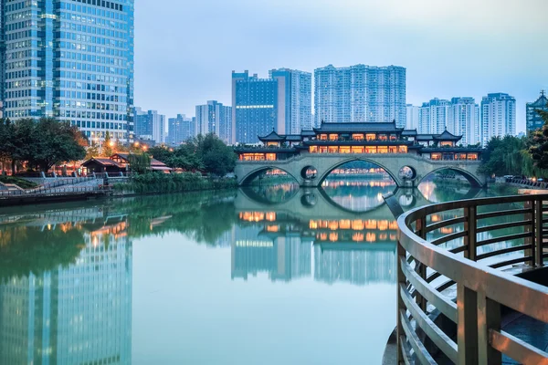 Paisagem de chengdu — Fotografia de Stock