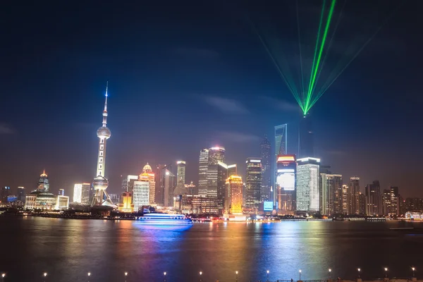 Encantadora noche en Shanghai — Foto de Stock