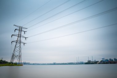 Elektrik pilon ve termik Santrali