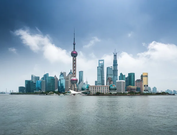 Shanghais skyline — Stockfoto