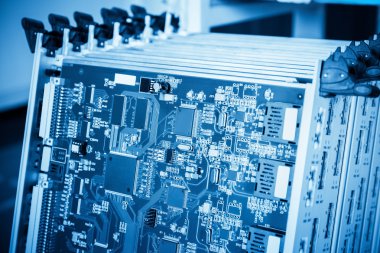 Telekomünikasyon terminal pano portre