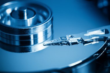 sabit disk içinde closeup