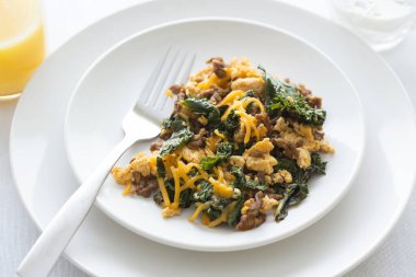 Tek Kişilik Meksika usulü Kahvaltı