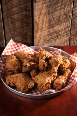 Restoran Tarzı Kızarmış Tavuk Tabağı 