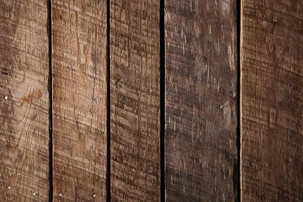 Medium Brown Wooden Plank Background Surface — Stock fotografie