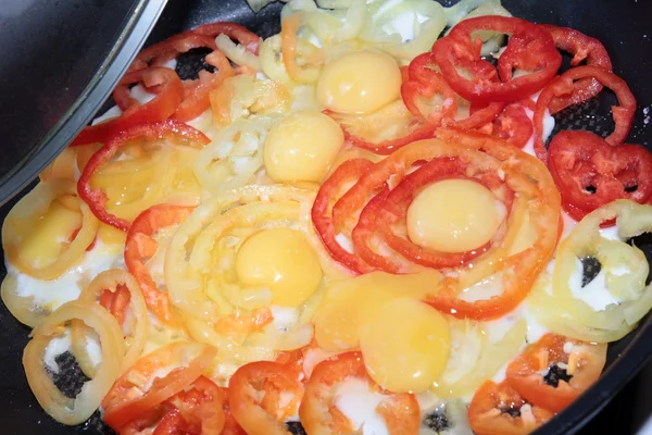 Huevos y hortalizas — Foto de Stock