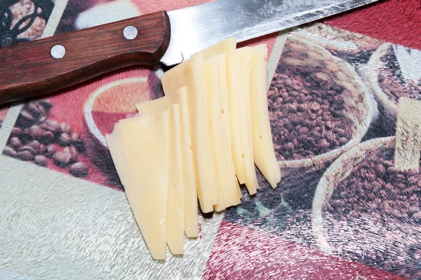 Scheibenkäse — Stockfoto