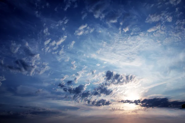 太阳能的天空 — 图库照片