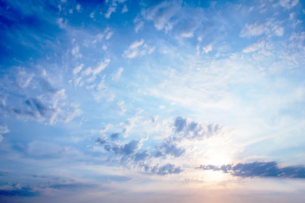 太阳能的天空 — 图库照片