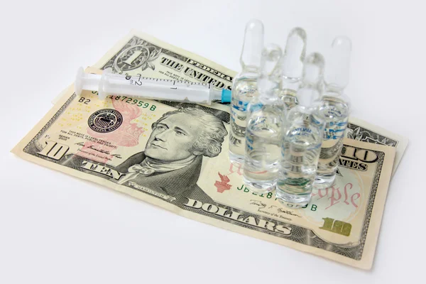 Pay medicine — Stock Photo, Image