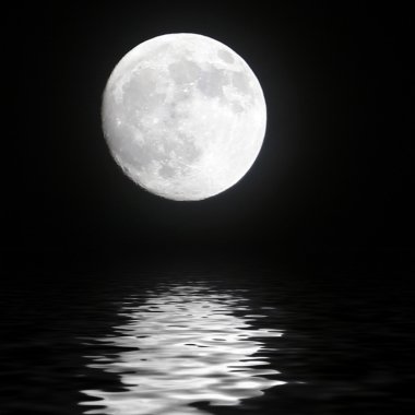 uzayda moon