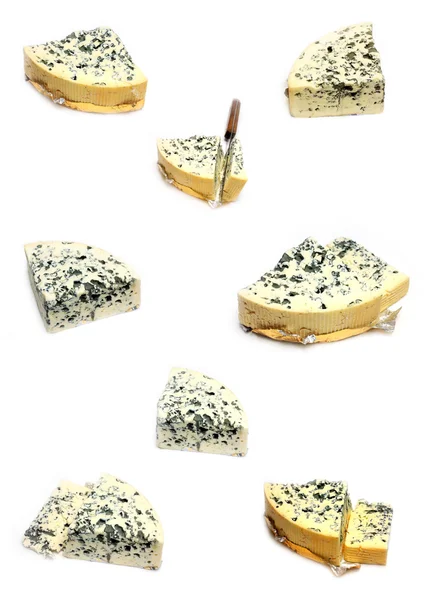 Käse mit Mehltau — Stockfoto