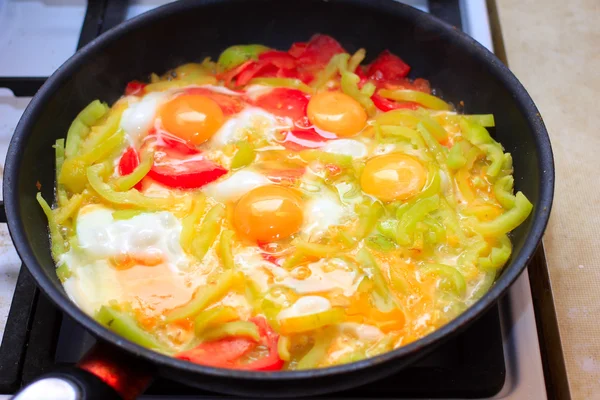 Quick morning meal — Stock Photo, Image