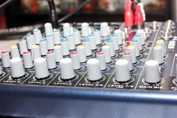 Mixer sonoro — Foto Stock