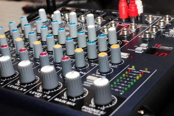 Mixer sonoro — Foto Stock