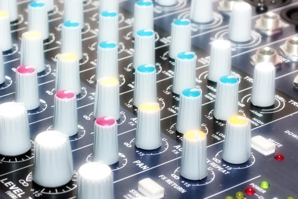 Mixer sonoro — Foto Stock