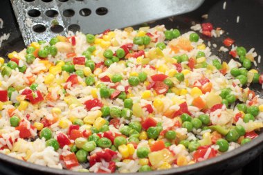 karışık sebze yemek