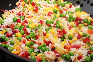 karışık sebze yemek