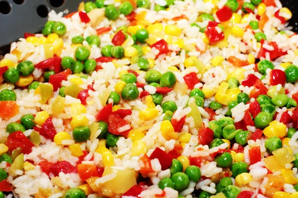 Cooking mixed vegetables — Stock Photo, Image