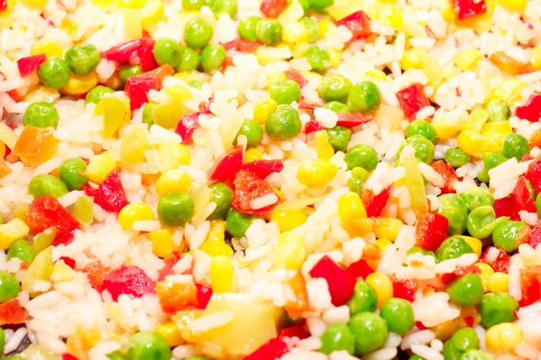 Cooking mixed vegetables — Stock Photo, Image