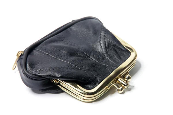 Leather purse — Stock Photo, Image