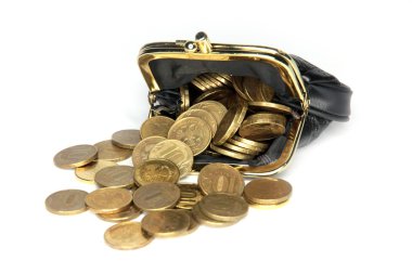 beyazlar içinde bir deri çanta