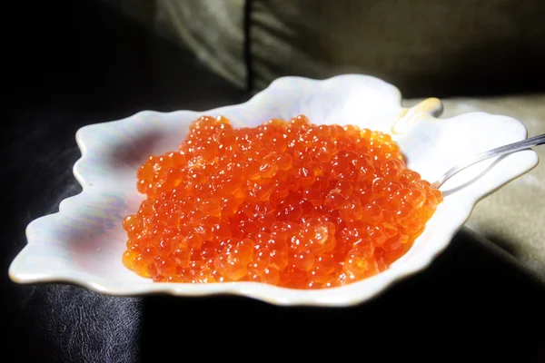 Salmon caviar — Stock Photo, Image