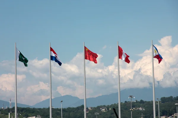 Staatsflagge — Stockfoto