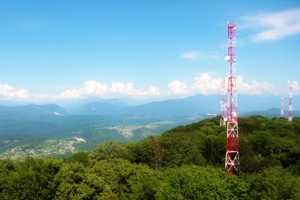 Broadcasting tower — Stock Photo, Image