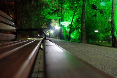 Bir tezgah bir park olduğunu