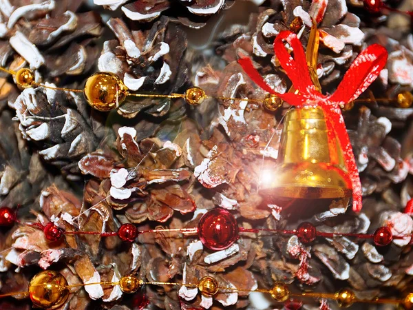 Hermoso Árbol Decorativo Año Nuevo Hecho Para Regalo Navidad — Foto de Stock