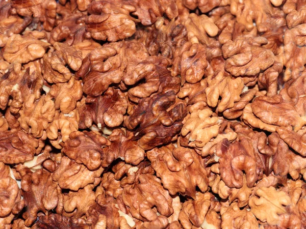 Lovely Shelled Walnuts Prepared Eating — Stock Photo, Image