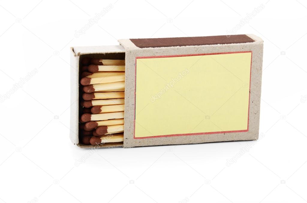 open box of matches — Stock Photo © begemot_30 19639469