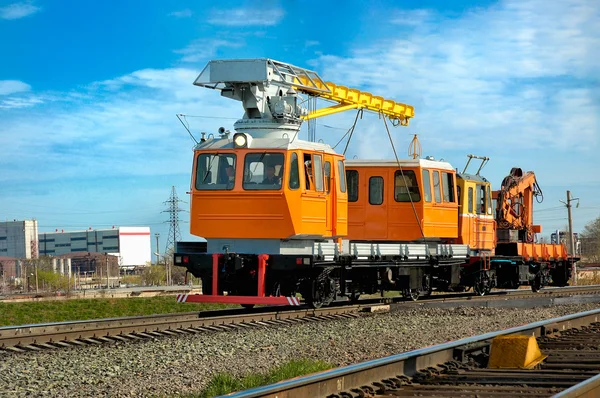 Grua locomotiva — Fotografia de Stock