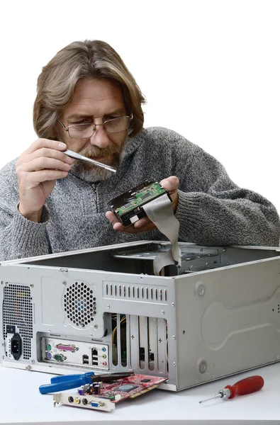 Computer repair — Stock Photo, Image