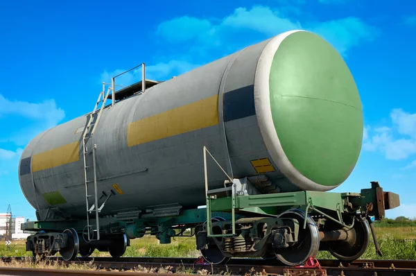 Spoorlijn cisterne — Stockfoto
