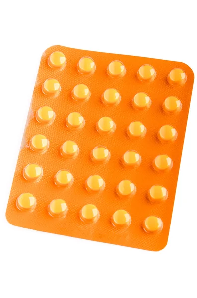 Tabletten in verpakking — Stockfoto